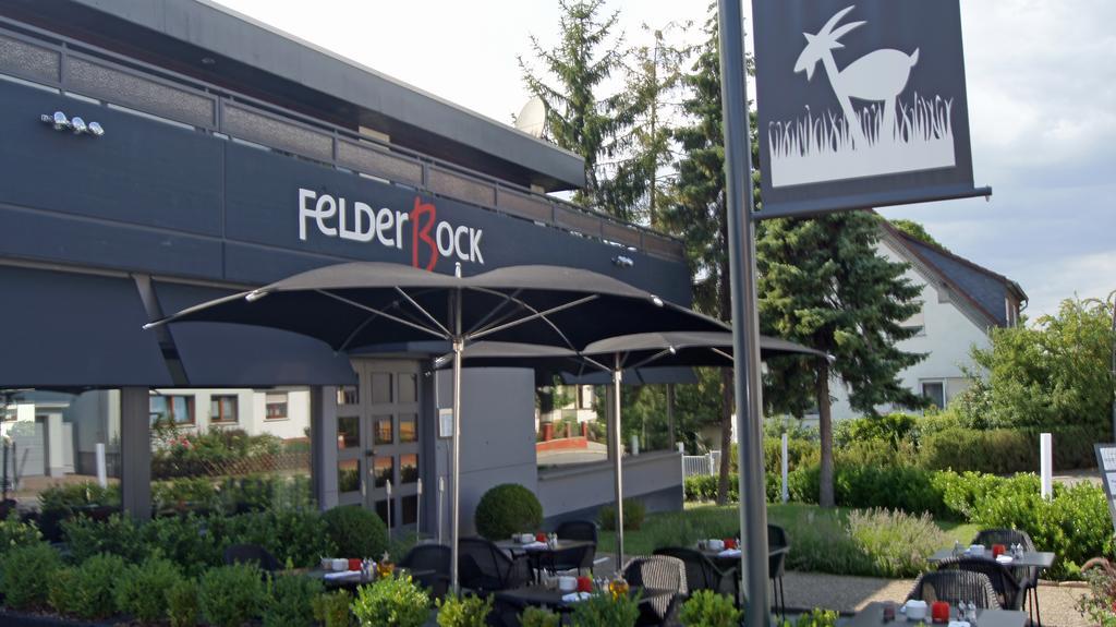 Hotel Restaurant Felderbock Nußloch Exteriér fotografie